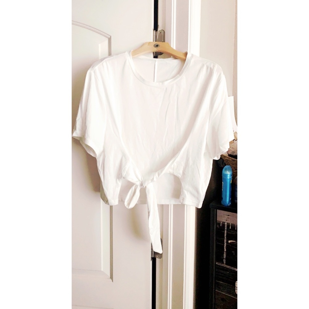 Plus crop top